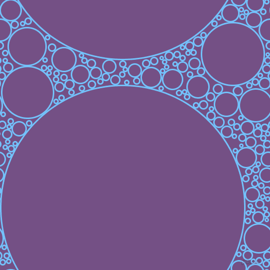 bubbles, circles, sponge, big, medium, small, 3 pixel line width, Maya Blue and Affair circles bubbles sponge soap seamless tileable