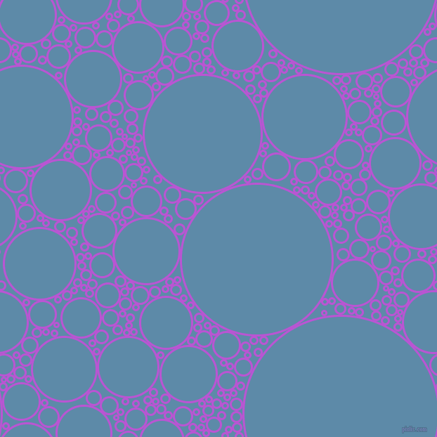 bubbles, circles, sponge, big, medium, small, 3 pixel line width, Medium Orchid and Air Force Blue circles bubbles sponge soap seamless tileable