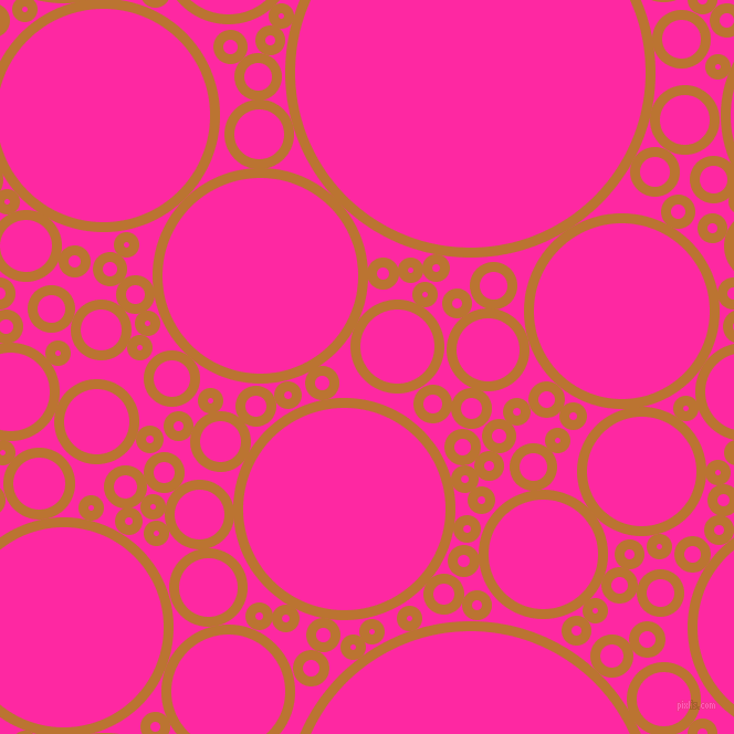 bubbles, circles, sponge, big, medium, small, 9 pixel line width, Meteor and Persian Rose circles bubbles sponge soap seamless tileable