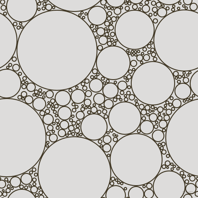 bubbles, circles, sponge, big, medium, small, 3 pixel line width, Mikado and Porcelain circles bubbles sponge soap seamless tileable