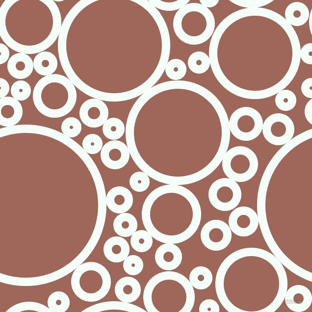 bubbles, circles, sponge, big, medium, small, 17 pixel line width, Mint Cream and Au Chico circles bubbles sponge soap seamless tileable