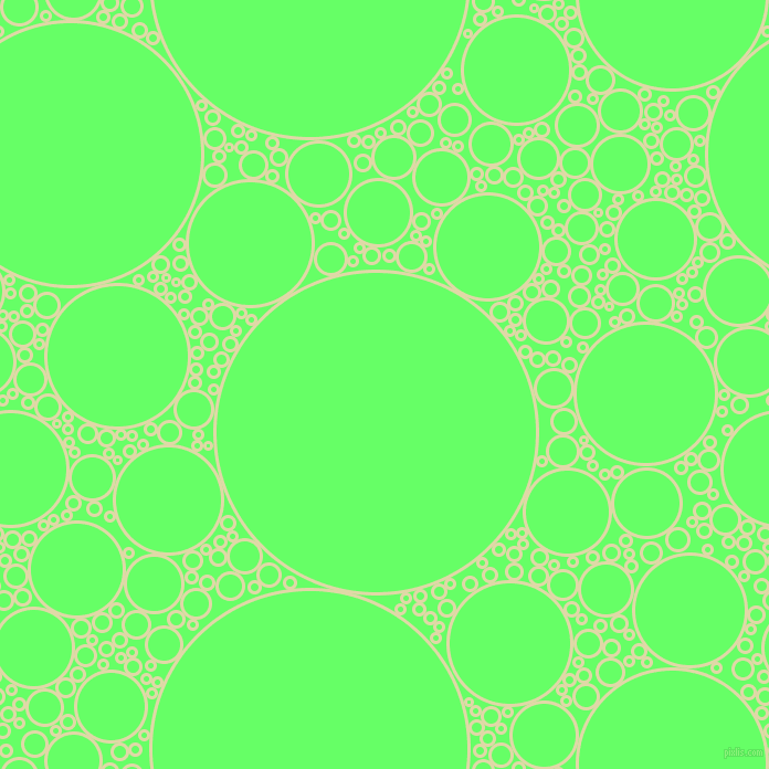 bubbles, circles, sponge, big, medium, small, 3 pixel line width, Mint Julep and Screamin