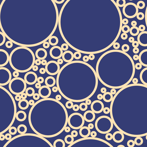 bubbles, circles, sponge, big, medium, small, 9 pixel line width, Moccasin and Torea Bay circles bubbles sponge soap seamless tileable