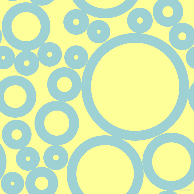 bubbles, circles, sponge, big, medium, small, 33 pixel line width, Morning Glory and Canary circles bubbles sponge soap seamless tileable