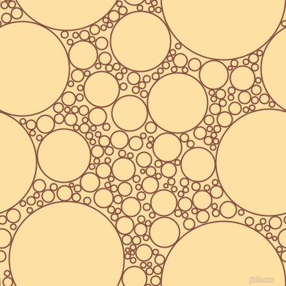 bubbles, circles, sponge, big, medium, small, 2 pixel line width, Mule Fawn and Cape Honey circles bubbles sponge soap seamless tileable