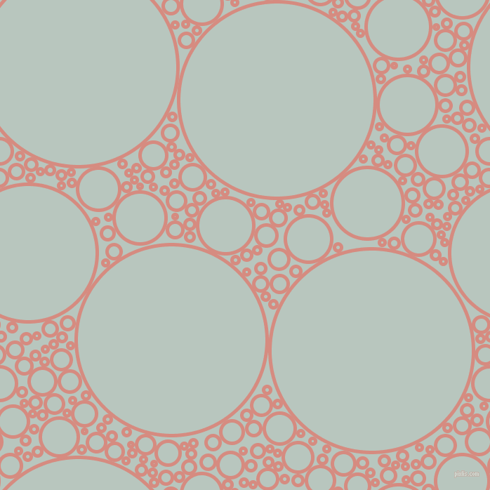 bubbles, circles, sponge, big, medium, small, 5 pixel line width, My Pink and Nebula circles bubbles sponge soap seamless tileable
