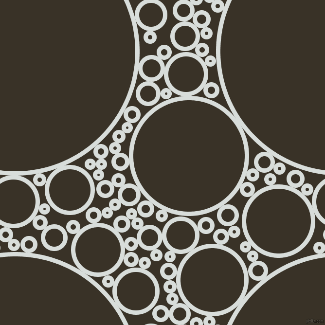 bubbles, circles, sponge, big, medium, small, 9 pixel line width, Mystic and Creole circles bubbles sponge soap seamless tileable