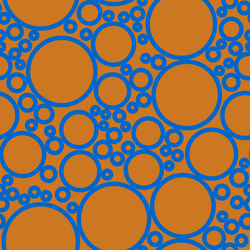 bubbles, circles, sponge, big, medium, small, 9 pixel line width, Navy Blue and Ochre circles bubbles sponge soap seamless tileable