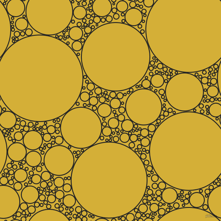 bubbles, circles, sponge, big, medium, small, 3 pixel line width, Nero and Metallic Gold circles bubbles sponge soap seamless tileable