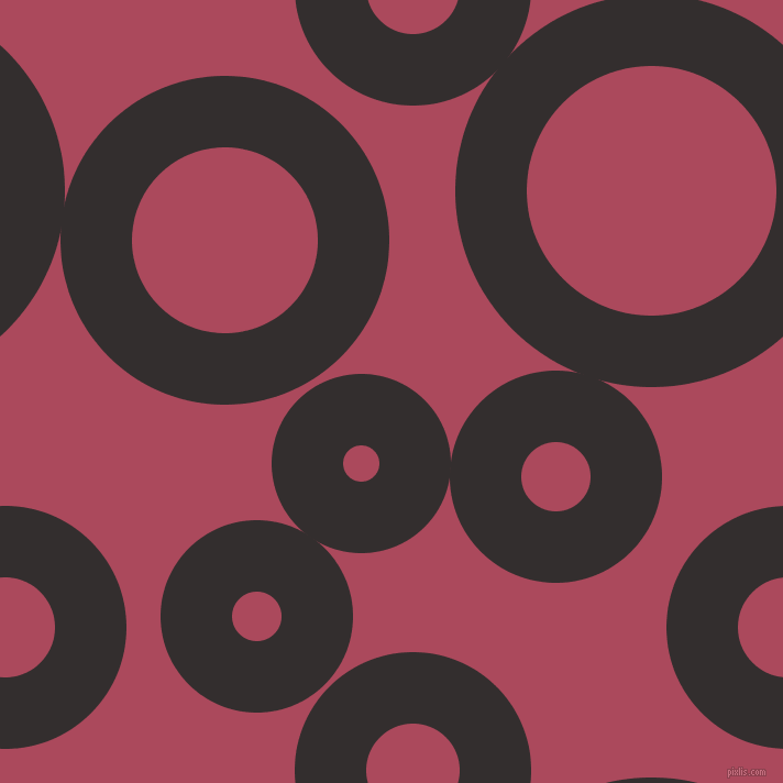 bubbles, circles, sponge, big, medium, small, 65 pixel line width, Night Rider and Hippie Pink circles bubbles sponge soap seamless tileable