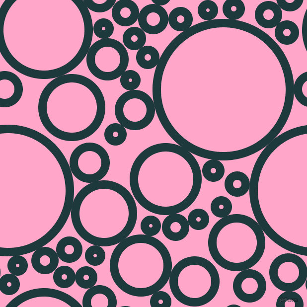 bubbles, circles, sponge, big, medium, small, 17 pixel line width, Nordic and Carnation Pink circles bubbles sponge soap seamless tileable