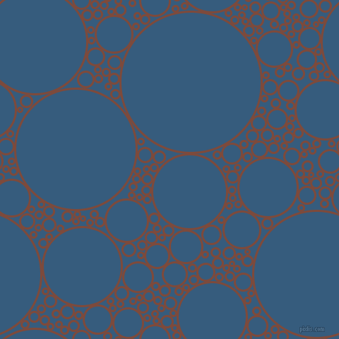 bubbles, circles, sponge, big, medium, small, 3 pixel line width, Nutmeg and Matisse circles bubbles sponge soap seamless tileable