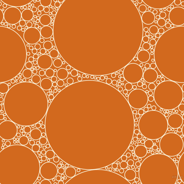 bubbles, circles, sponge, big, medium, small, 2 pixel line width, Off Yellow and Chocolate circles bubbles sponge soap seamless tileable