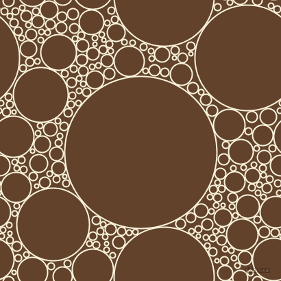 bubbles, circles, sponge, big, medium, small, 2 pixel line width, Off Yellow and Irish Coffee circles bubbles sponge soap seamless tileable