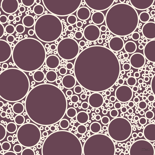 bubbles, circles, sponge, big, medium, small, 5 pixel line width, Old Lace and Finn circles bubbles sponge soap seamless tileable