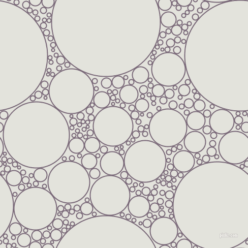 bubbles, circles, sponge, big, medium, small, 2 pixel line width, Old Lavender and Snow Drift circles bubbles sponge soap seamless tileable