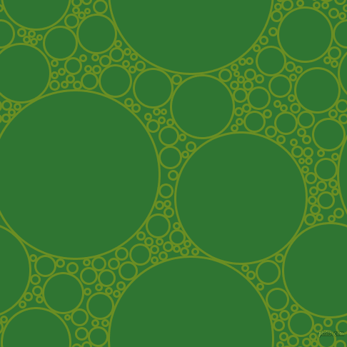 bubbles, circles, sponge, big, medium, small, 3 pixel line width, Olive Drab and Japanese Laurel circles bubbles sponge soap seamless tileable