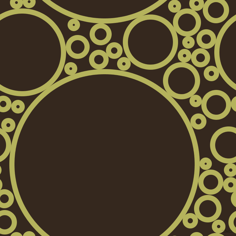 bubbles, circles, sponge, big, medium, small, 17 pixel line widthOlive Green and Cocoa Brown circles bubbles sponge soap seamless tileable