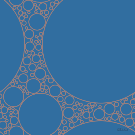 bubbles, circles, sponge, big, medium, small, 3 pixel line width, Opium and Lochmara circles bubbles sponge soap seamless tileable