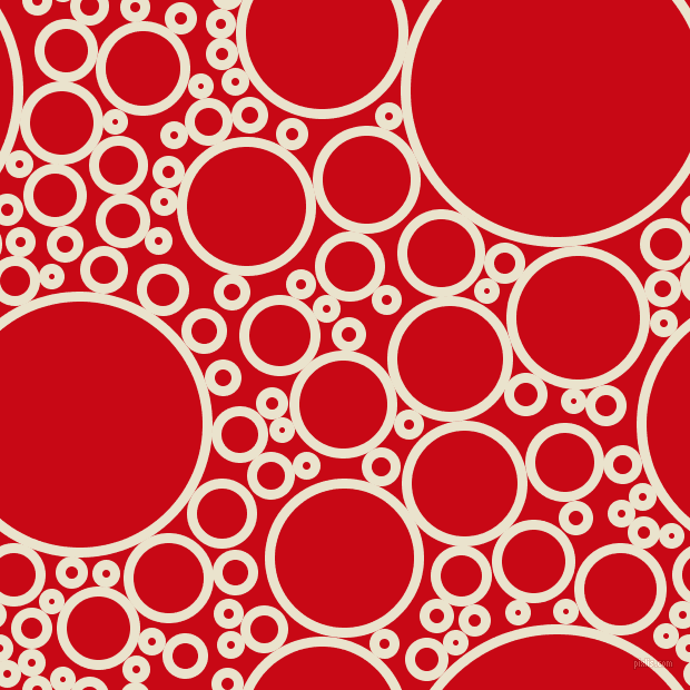 bubbles, circles, sponge, big, medium, small, 9 pixel line width, Orange White and Venetian Red circles bubbles sponge soap seamless tileable