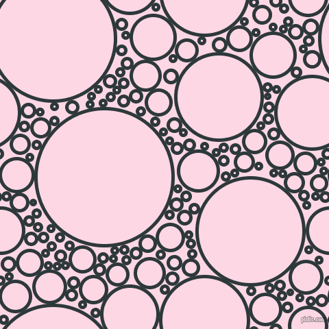 bubbles, circles, sponge, big, medium, small, 5 pixel line width, Outer Space and Pig Pink circles bubbles sponge soap seamless tileable