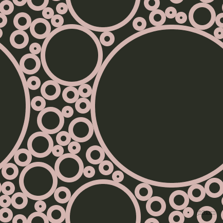 bubbles, circles, sponge, big, medium, small, 9 pixel line width, Oyster Pink and Rangoon Green circles bubbles sponge soap seamless tileable