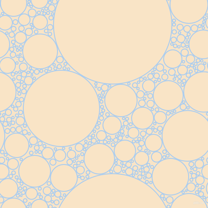 bubbles, circles, sponge, big, medium, small, 3 pixel line width, Pale Cornflower Blue and Derby circles bubbles sponge soap seamless tileable