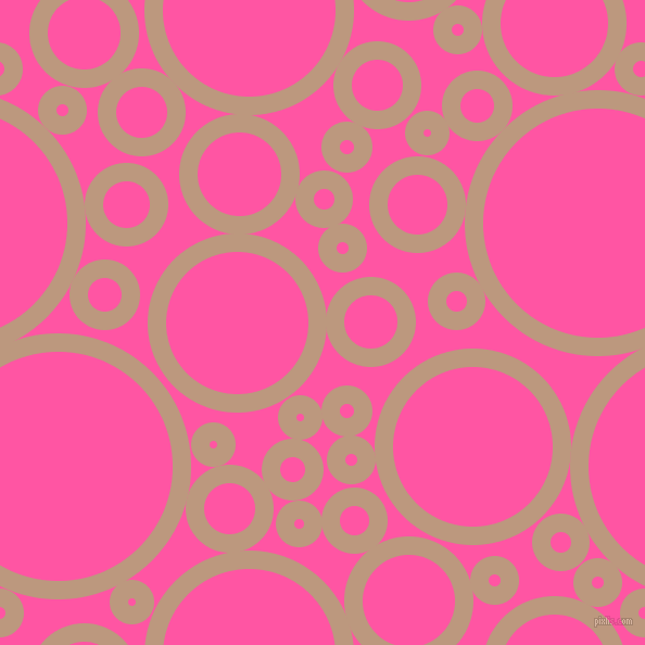 bubbles, circles, sponge, big, medium, small, 17 pixel line width, Pale Taupe and Brilliant Rose circles bubbles sponge soap seamless tileable