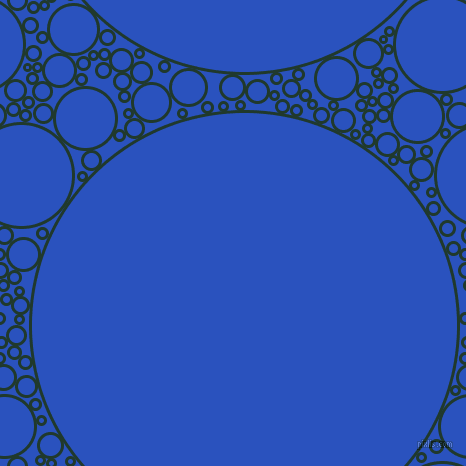 bubbles, circles, sponge, big, medium, small, 3 pixel line width, Palm Green and Cerulean Blue circles bubbles sponge soap seamless tileable