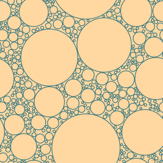 bubbles, circles, sponge, big, medium, small, 3 pixel line width, Paradiso and Frangipani circles bubbles sponge soap seamless tileable