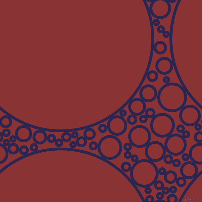 bubbles, circles, sponge, big, medium, small, 9 pixel line width, Paua and Old Brick circles bubbles sponge soap seamless tileable