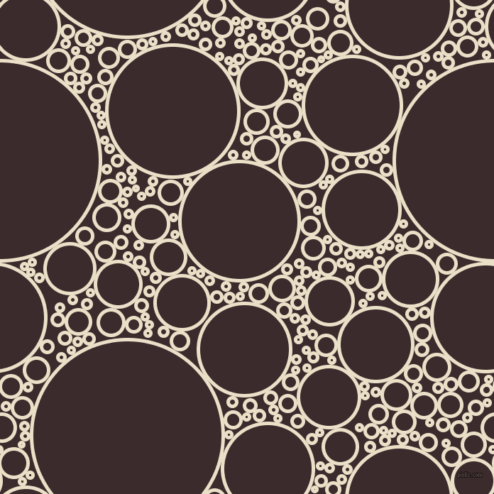 bubbles, circles, sponge, big, medium, small, 5 pixel line width, Pearl Lusta and Havana circles bubbles sponge soap seamless tileable