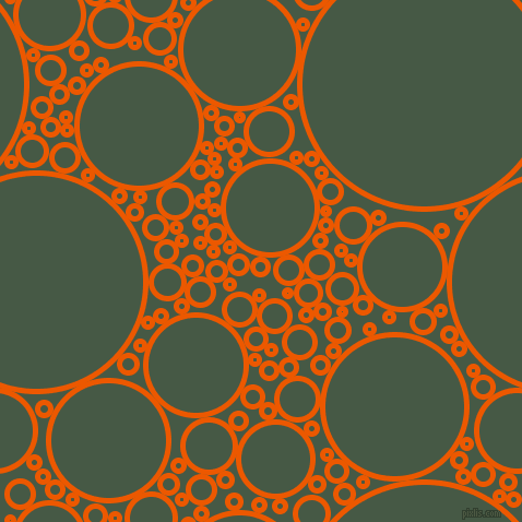bubbles, circles, sponge, big, medium, small, 5 pixel line width, Persimmon and Grey-Asparagus circles bubbles sponge soap seamless tileable