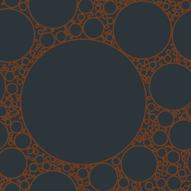 bubbles, circles, sponge, big, medium, small, 5 pixel line width, Peru Tan and Gunmetal circles bubbles sponge soap seamless tileable