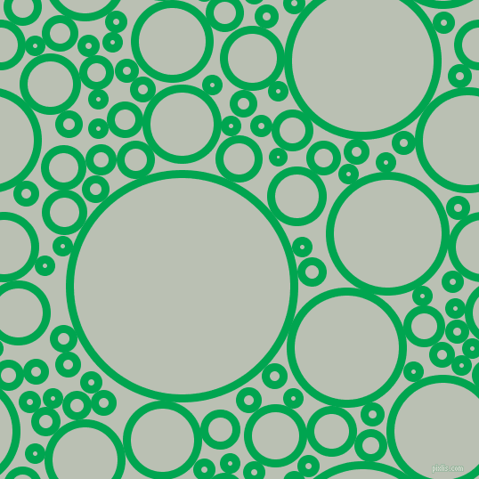 bubbles, circles, sponge, big, medium, small, 9 pixel line width, Pigment Green and Tasman circles bubbles sponge soap seamless tileable
