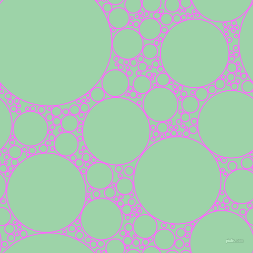 bubbles, circles, sponge, big, medium, small, 2 pixel line width, Pink Flamingo and Chinook circles bubbles sponge soap seamless tileable