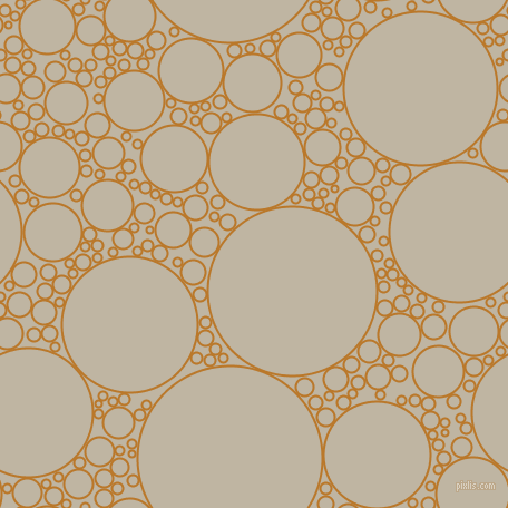 bubbles, circles, sponge, big, medium, small, 2 pixel line width, Pirate Gold and Tea circles bubbles sponge soap seamless tileable