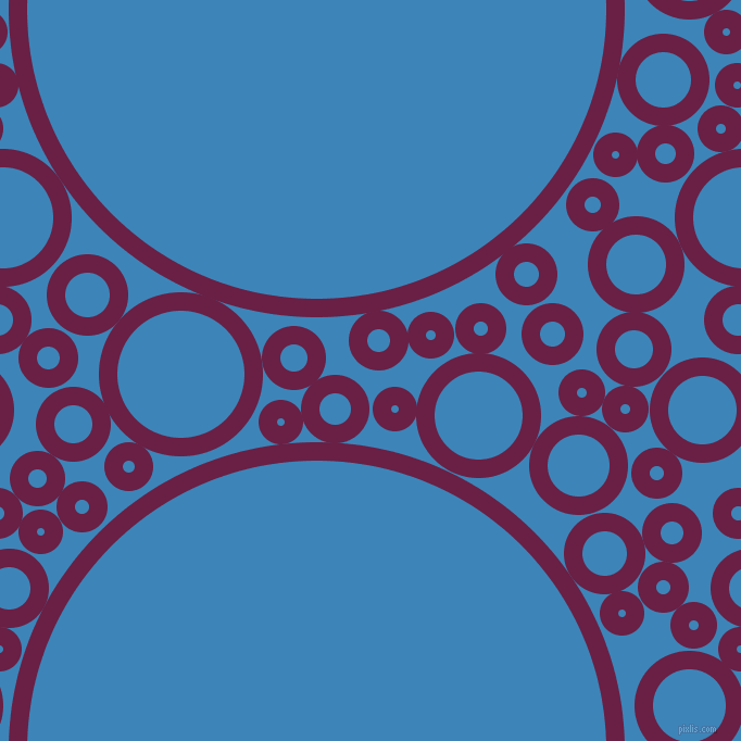 bubbles, circles, sponge, big, medium, small, 17 pixel line width, Pompadour and Curious Blue circles bubbles sponge soap seamless tileable
