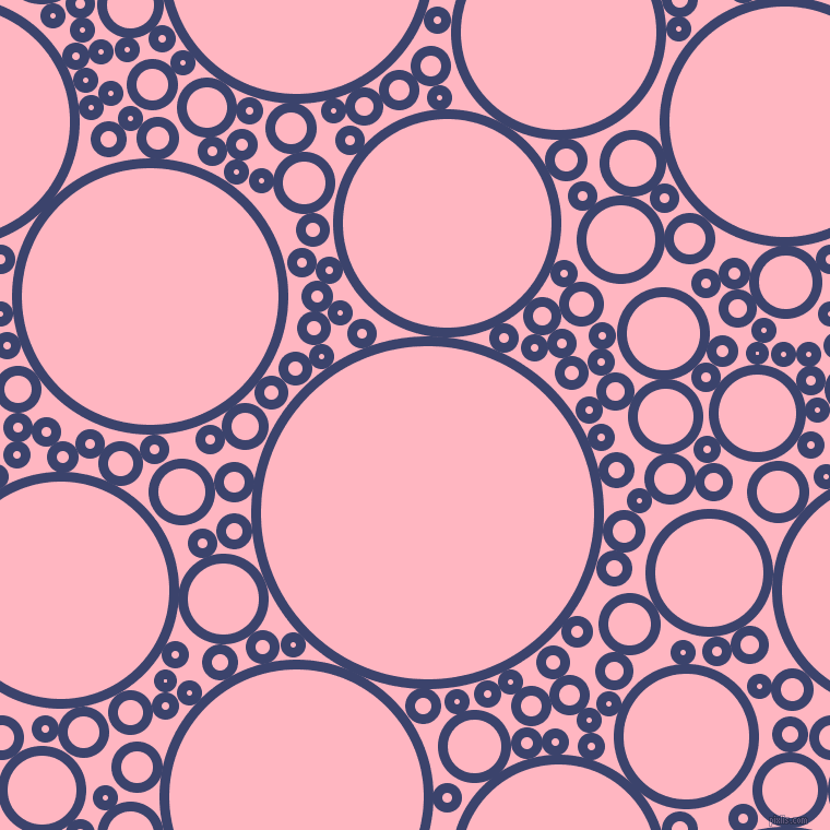 bubbles, circles, sponge, big, medium, small, 9 pixel line width, Port Gore and Light Pink circles bubbles sponge soap seamless tileable
