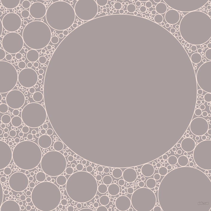 bubbles, circles, sponge, big, medium, small, 2 pixel line width, Provincial Pink and Nobel circles bubbles sponge soap seamless tileable