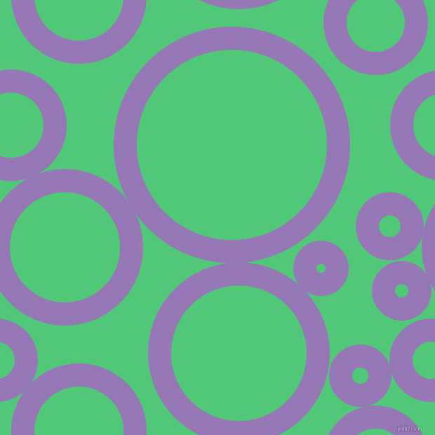 bubbles, circles, sponge, big, medium, small, 33 pixel line width, Purple Mountain