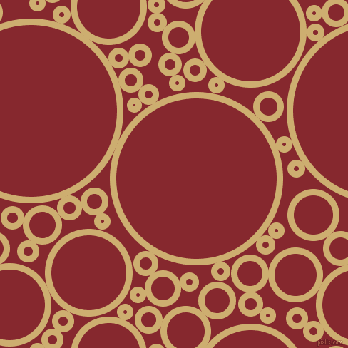 bubbles, circles, sponge, big, medium, small, 9 pixel line width, Putty and Flame Red circles bubbles sponge soap seamless tileable