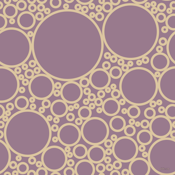 bubbles, circles, sponge, big, medium, small, 9 pixel line width, Raffia and Mountbatten Pink circles bubbles sponge soap seamless tileable