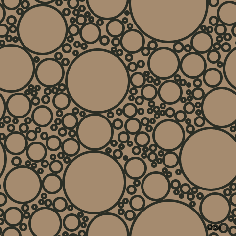 bubbles, circles, sponge, big, medium, small, 5 pixel line width, Rangoon Green and Mongoose circles bubbles sponge soap seamless tileable