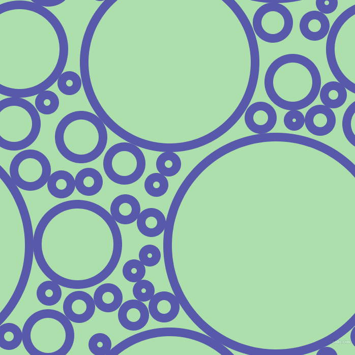 bubbles, circles, sponge, big, medium, small, 17 pixel line width, Rich Blue and Moss Green circles bubbles sponge soap seamless tileable
