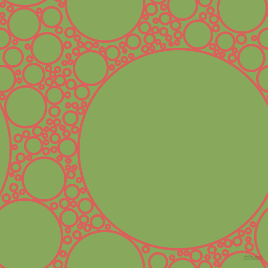 bubbles, circles, sponge, big, medium, small, 5 pixel line width, Roman and Chelsea Cucumber circles bubbles sponge soap seamless tileable