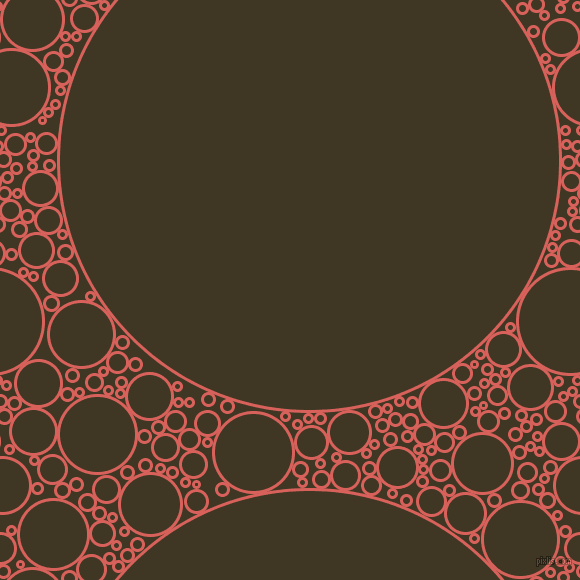 bubbles, circles, sponge, big, medium, small, 3 pixel line width, Roman and Mikado circles bubbles sponge soap seamless tileable
