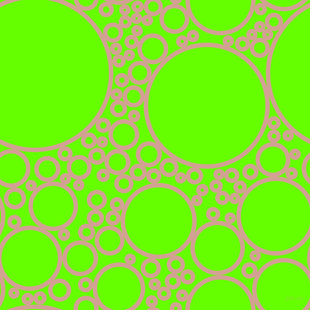 bubbles, circles, sponge, big, medium, small, 9 pixel line width, Rose and Bright Green circles bubbles sponge soap seamless tileable