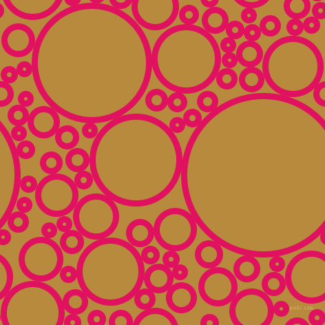 bubbles, circles, sponge, big, medium, small, 9 pixel line width, Ruby and Marigold circles bubbles sponge soap seamless tileable