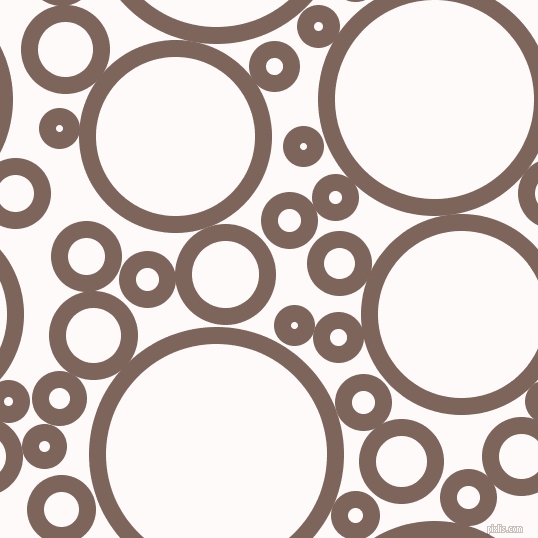 bubbles, circles, sponge, big, medium, small, 17 pixel line width, Russett and Snow circles bubbles sponge soap seamless tileable